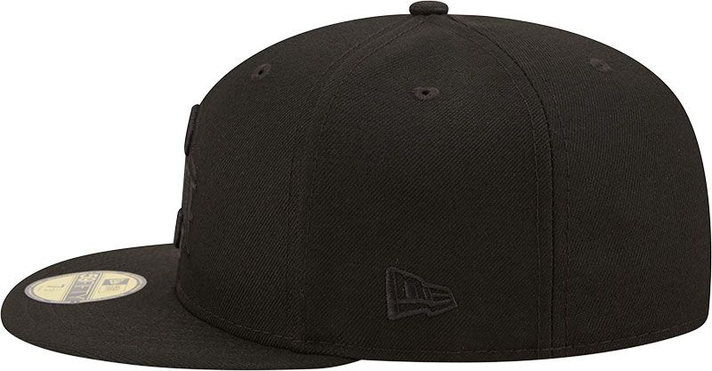 New Era Men's Ohio State Buckeyes Black Tonal 59Fifty Fitted Hat product image