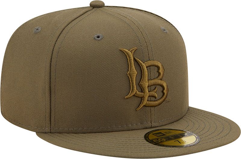 New Era Men's Long Beach State 49ers Green Tonal 59Fifty Fitted Hat product image