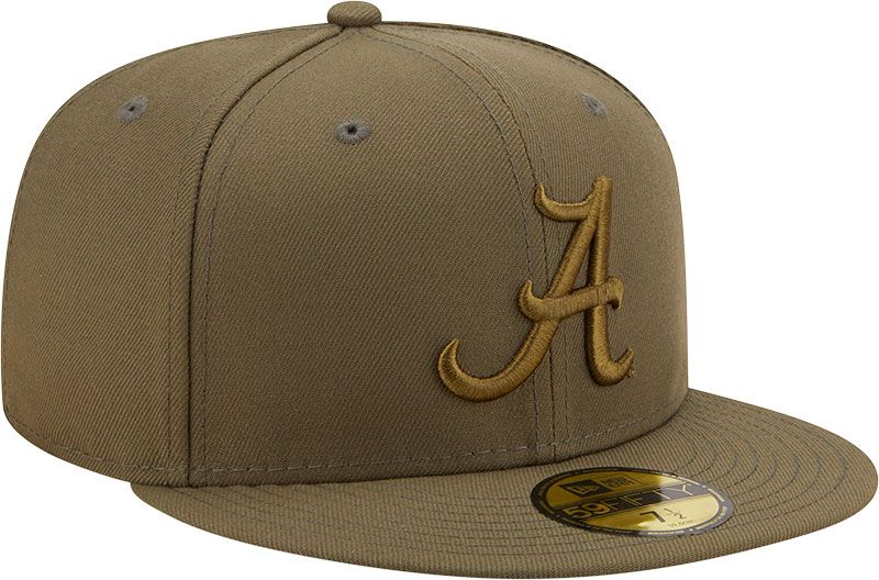 New Era Men's Alabama Crimson Tide Green Tonal 59Fifty Fitted Hat product image