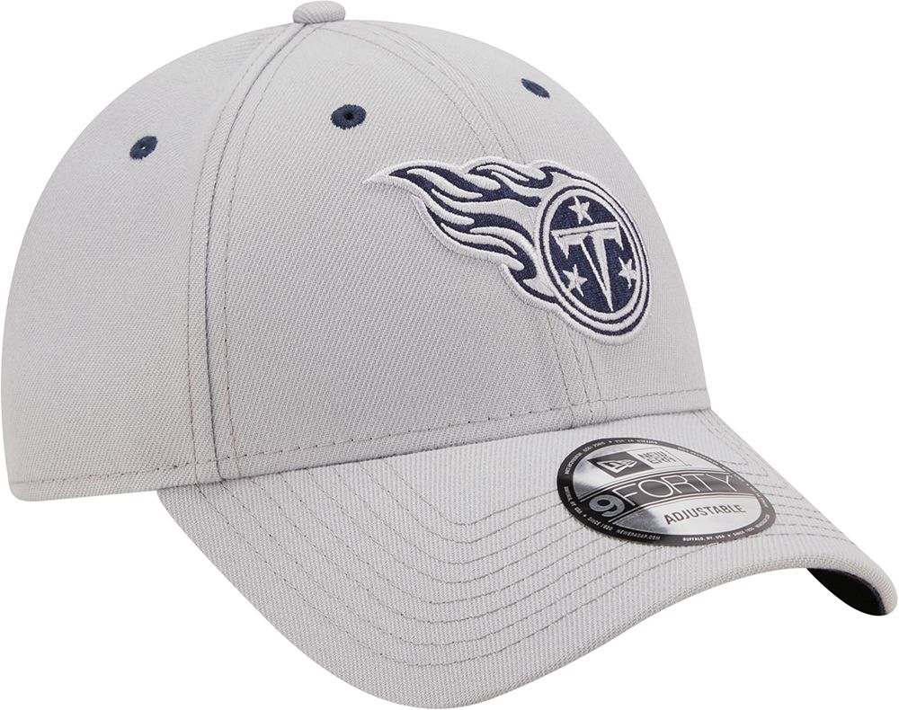New Era Men's Tennessee Titans Outline 9Forty Grey Adjustable Hat product image