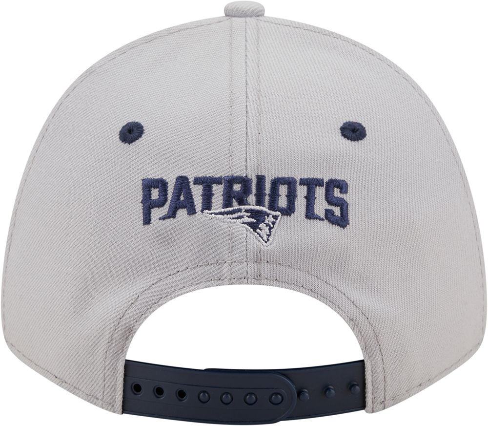 New Era Men's New England Patriots Outline 9Forty Grey Adjustable Hat product image