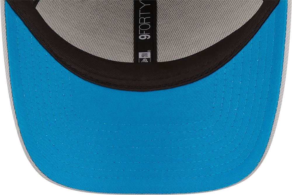 New Era Men's Carolina Panthers Outline 9Forty Grey Adjustable Hat product image