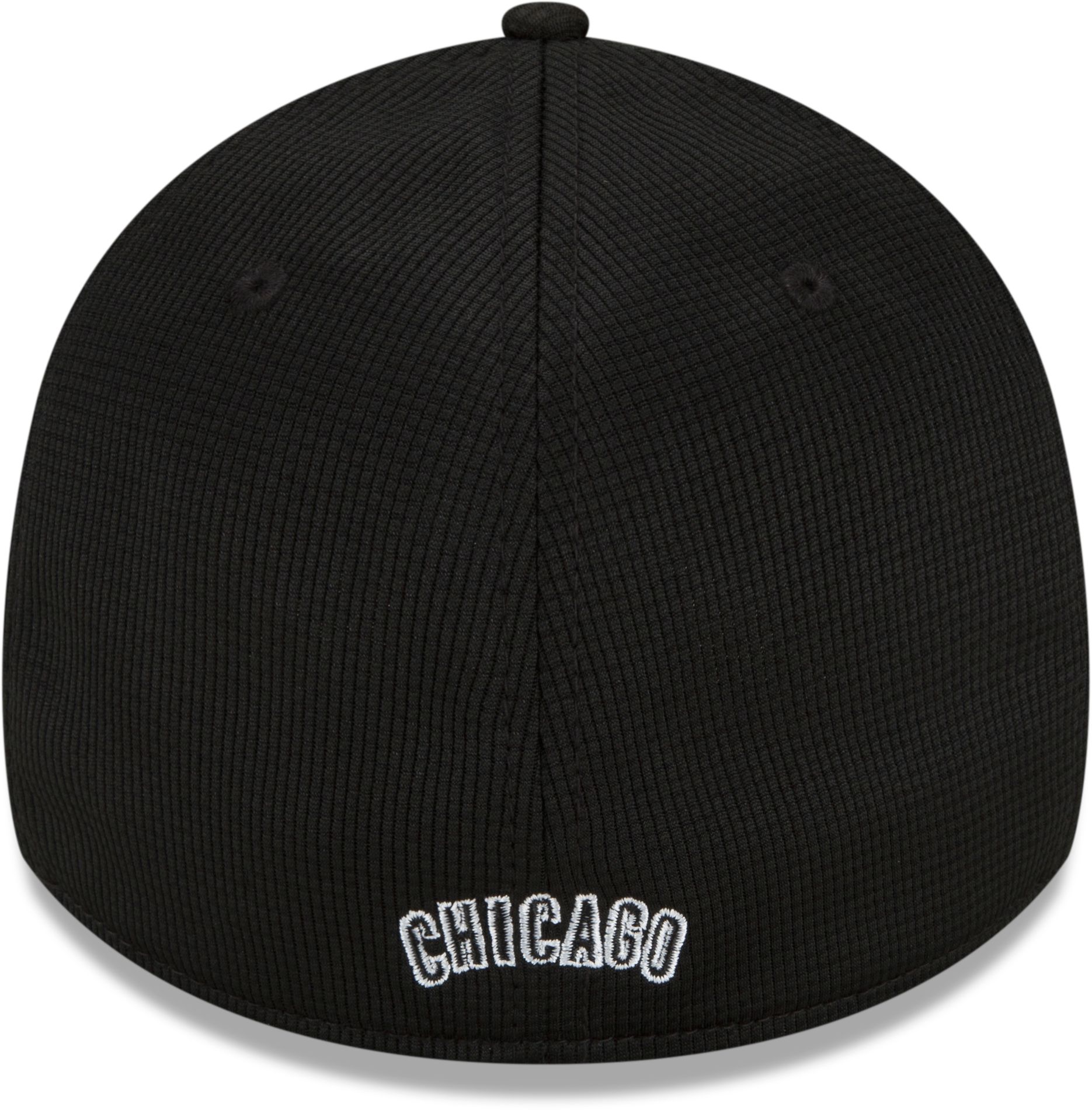 New Era Men's Chicago Cubs Black Club 39Thirty Stretch Fit Hat product image