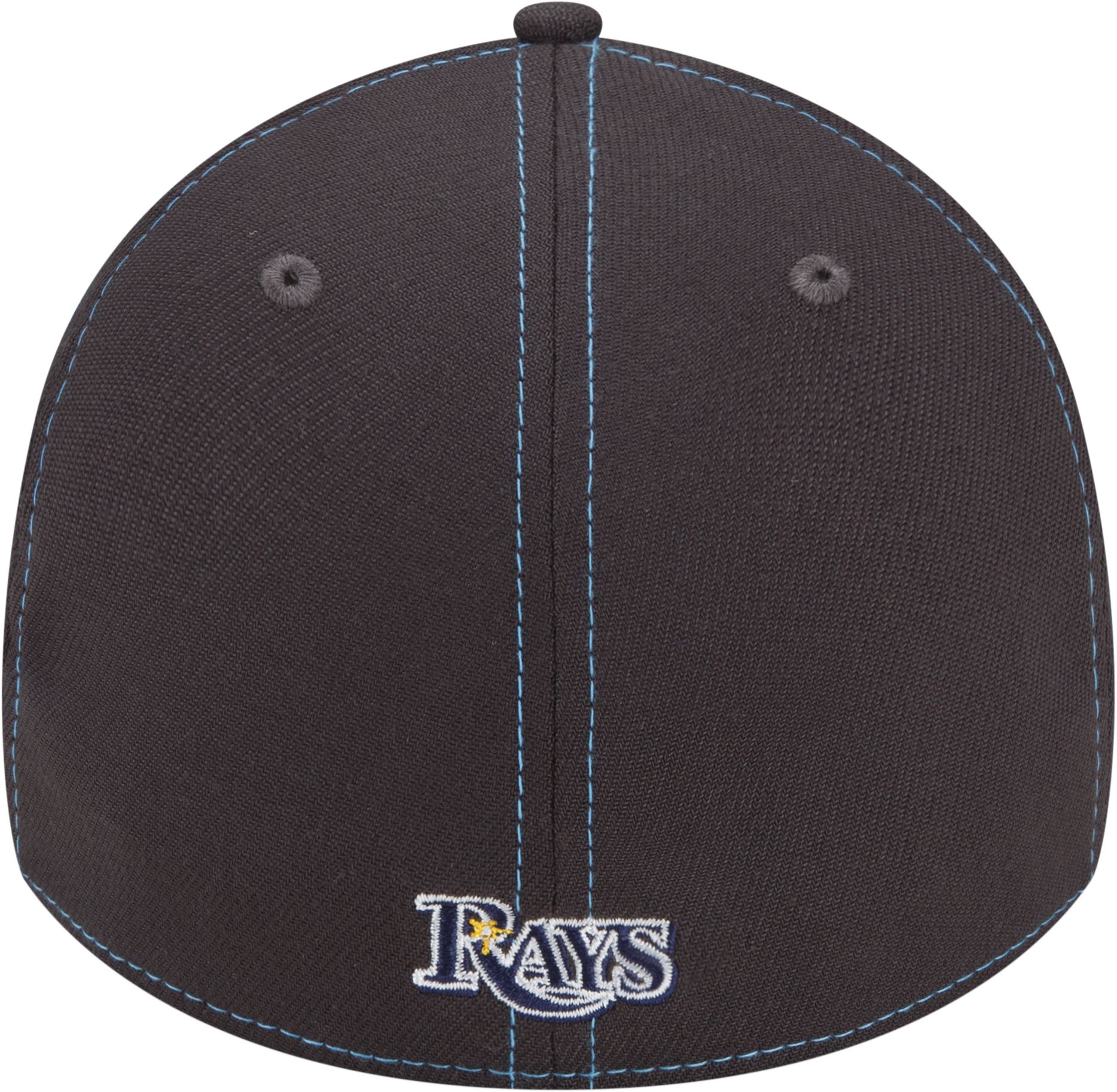 New Era Men's Tampa Bay Rays Grey Club 39Thirty Stretch Fit Hat product image
