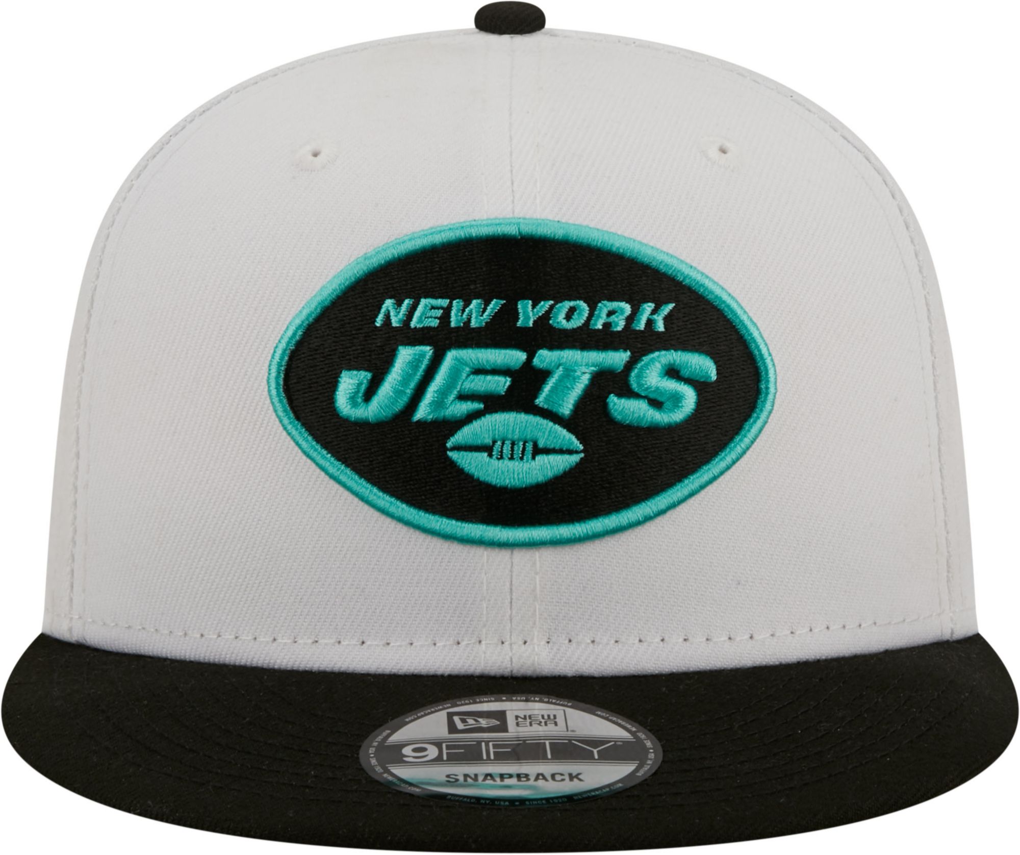 New Era Men's New York Jets Color Pack 9Fifty White Adjustable Hat product image