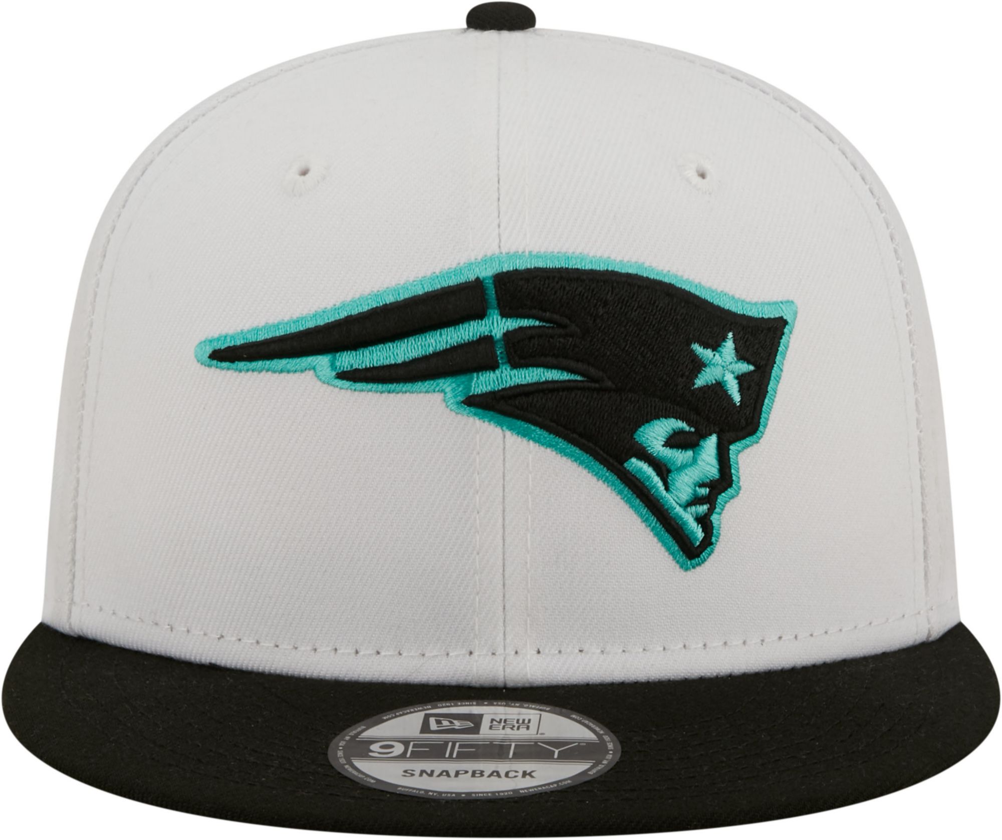 New Era Men's New England Patriots Color Pack 9Fifty White Adjustable Hat product image