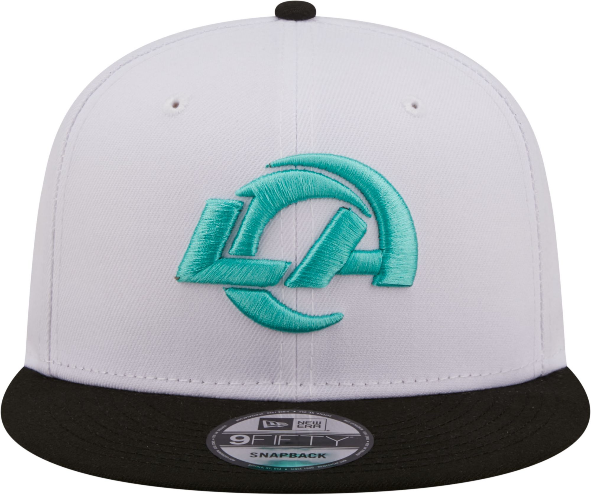 New Era Men's Los Angeles Rams Color Pack 9Fifty White Adjustable Hat product image