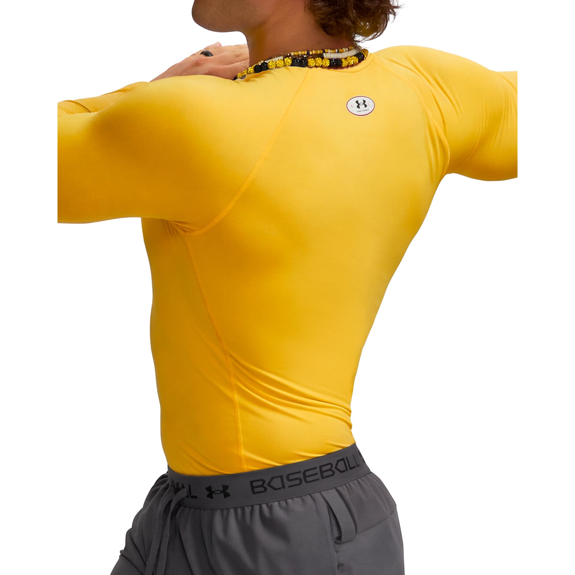Under Armour Men's Coach RAC HeatGear Long Sleeve Compression Shirt product image