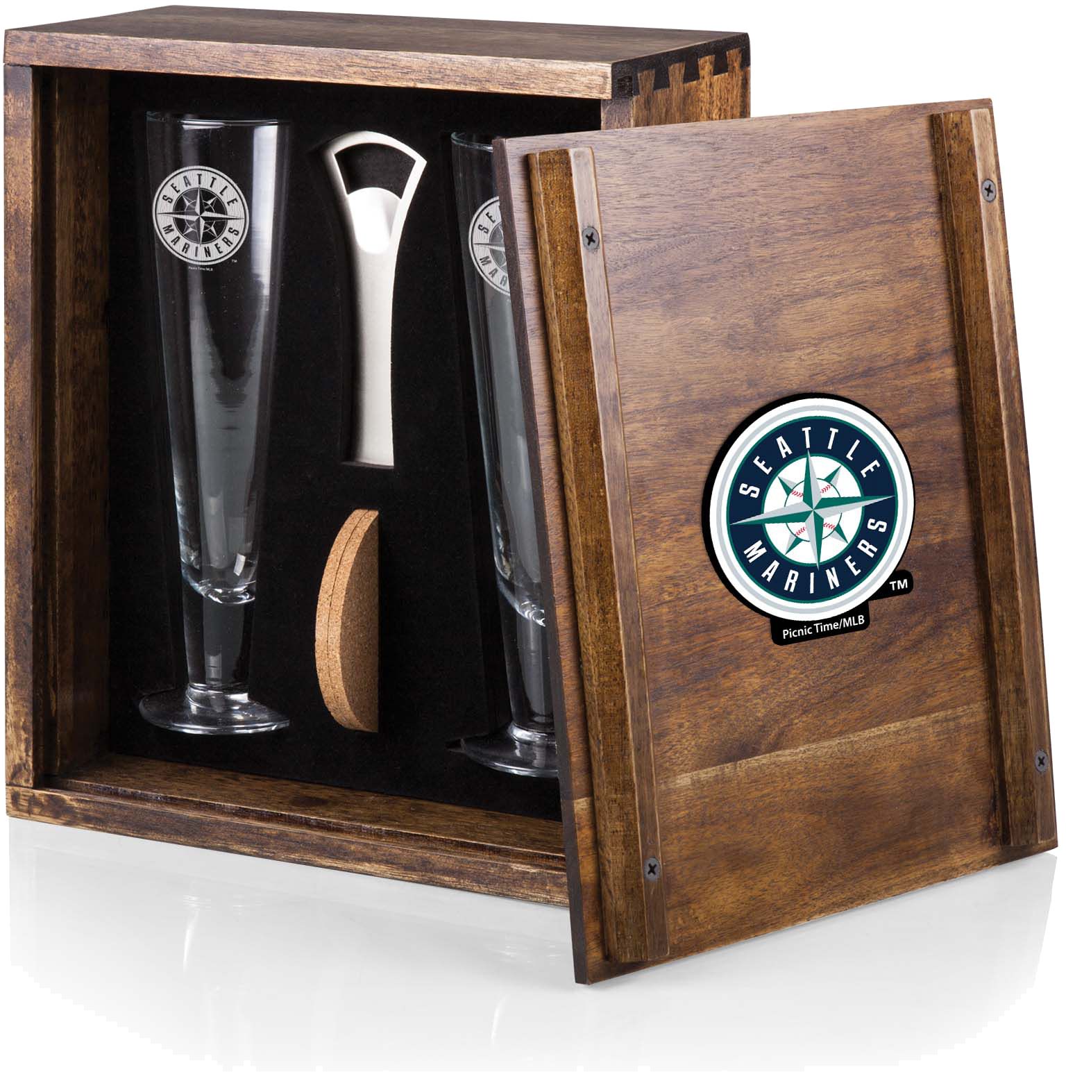 Picnic Time Seattle Mariners Pilsner Craft Beer Gift Set