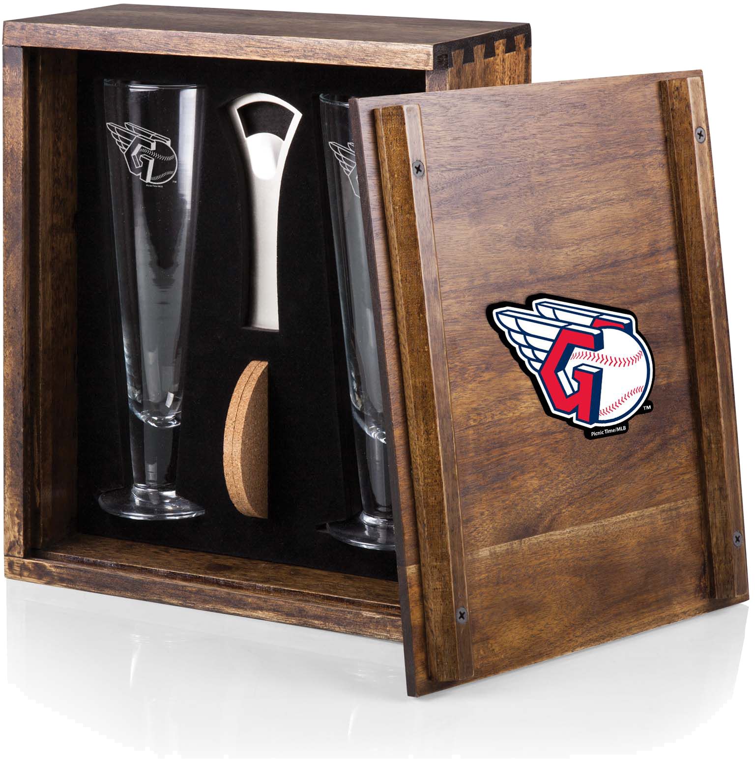 Picnic Time Cleveland Guardians Pilsner Craft Beer Gift Set