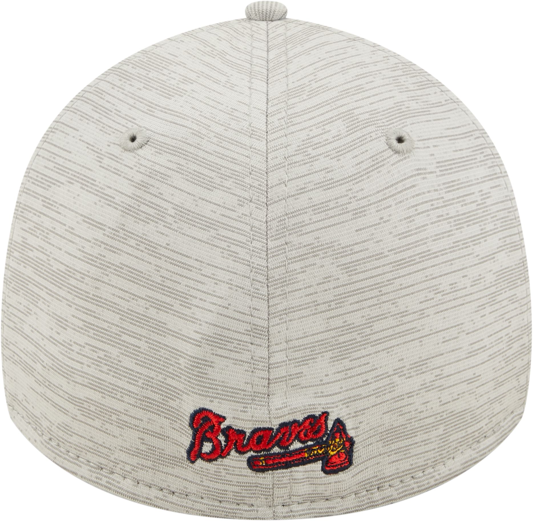 New Era Men's Atlanta Braves Gray 39Thirty Stretch Fit Hat product image