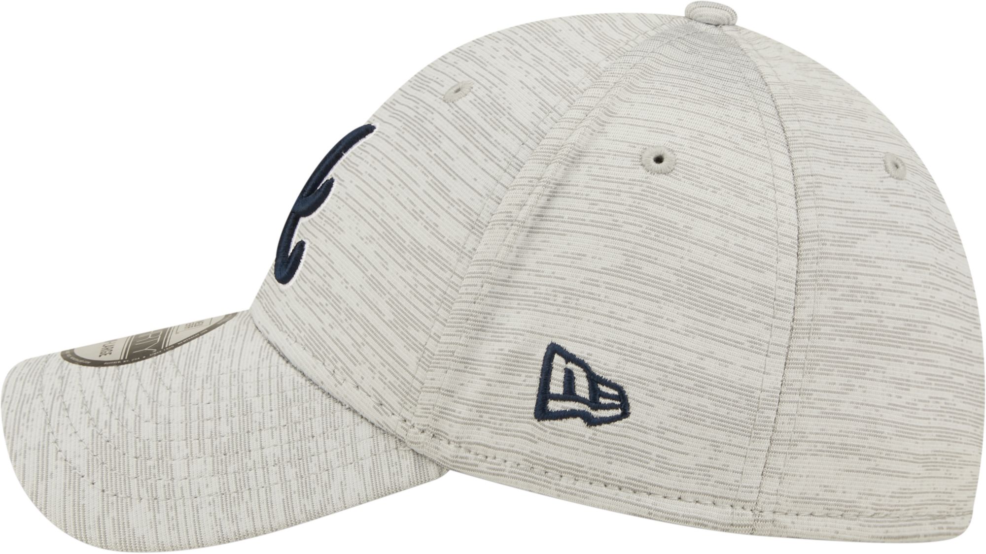 New Era Men's Atlanta Braves Gray 39Thirty Stretch Fit Hat product image
