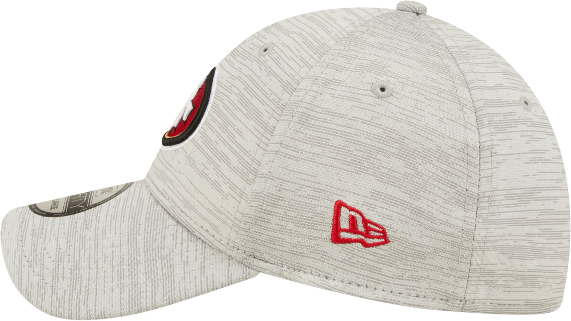 New Era Men's San Francisco 49ers Distinct 39Thirty Grey Stretch Fit Hat product image