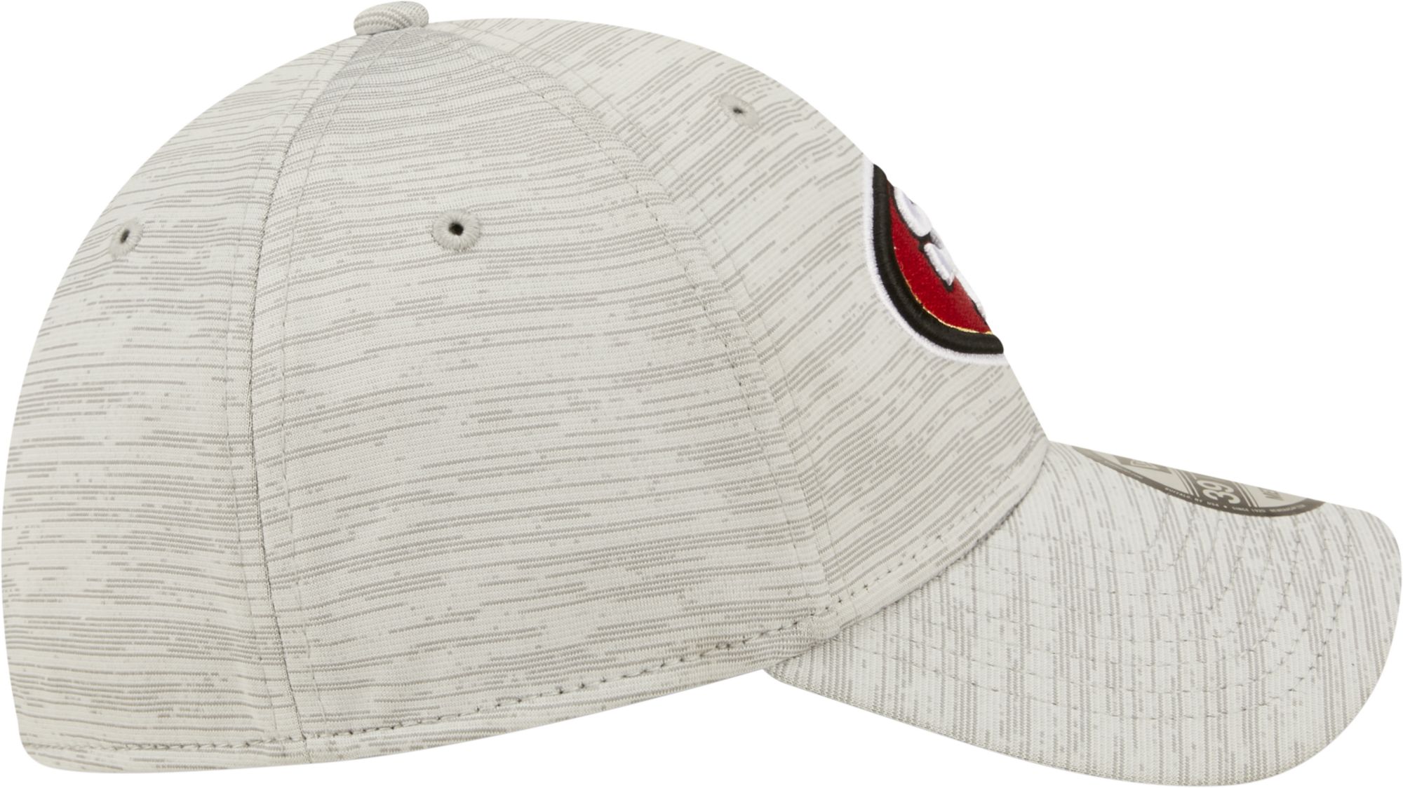 New Era Men's San Francisco 49ers Distinct 39Thirty Grey Stretch Fit Hat product image