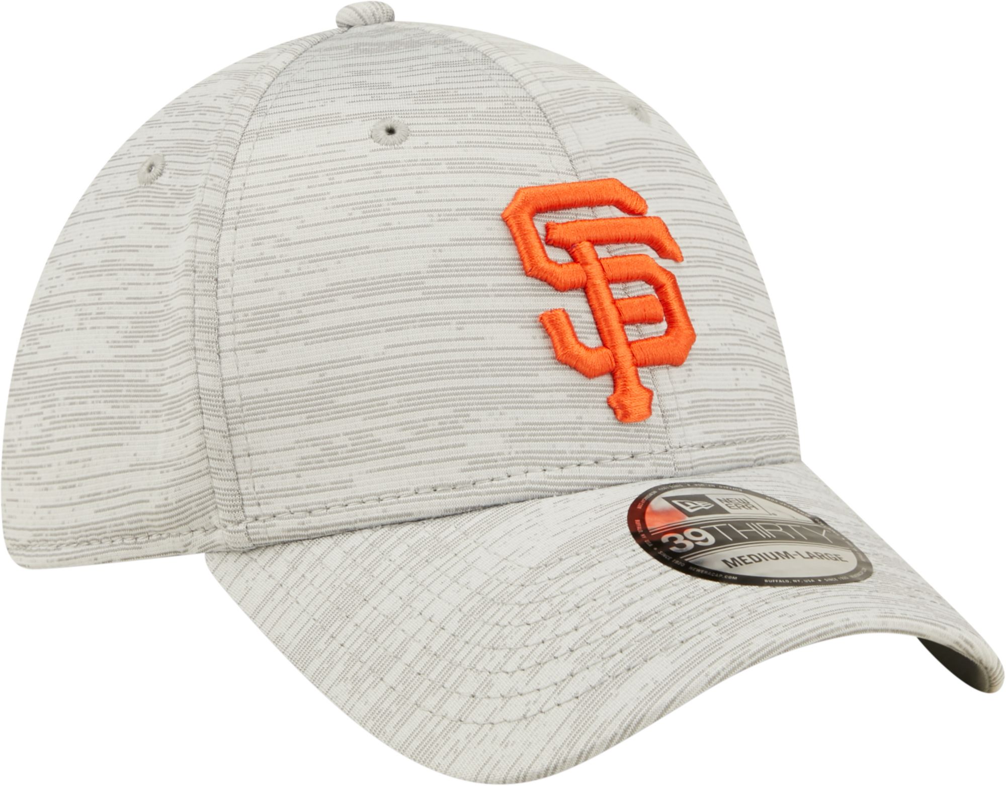 New Era Men's San Francisco Giants Gray 39Thirty Stretch Fit Hat product image