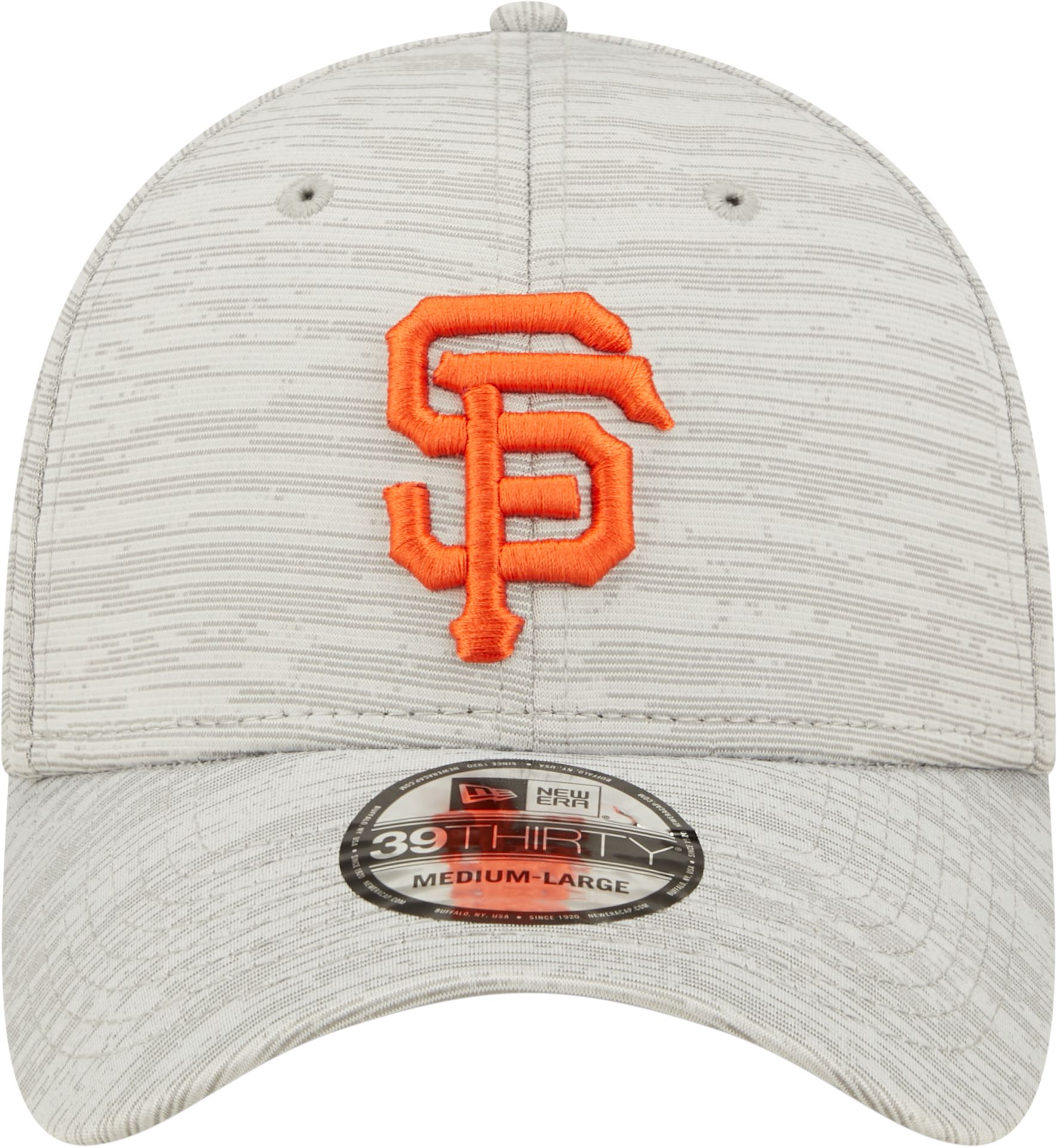 New Era Men's San Francisco Giants Gray 39Thirty Stretch Fit Hat product image