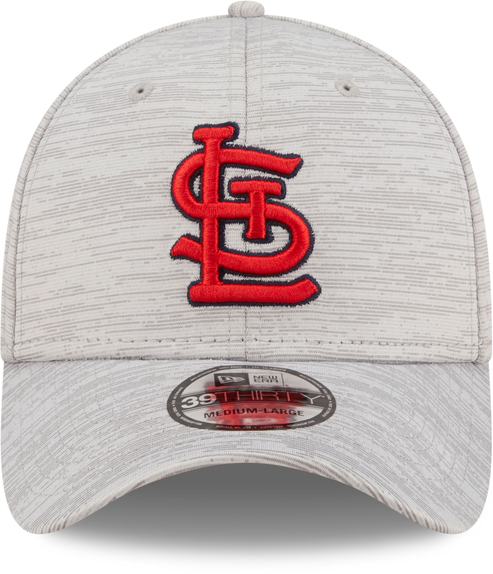 New Era Men's St. Louis Cardinals Gray 39Thirty Stretch Fit Hat product image