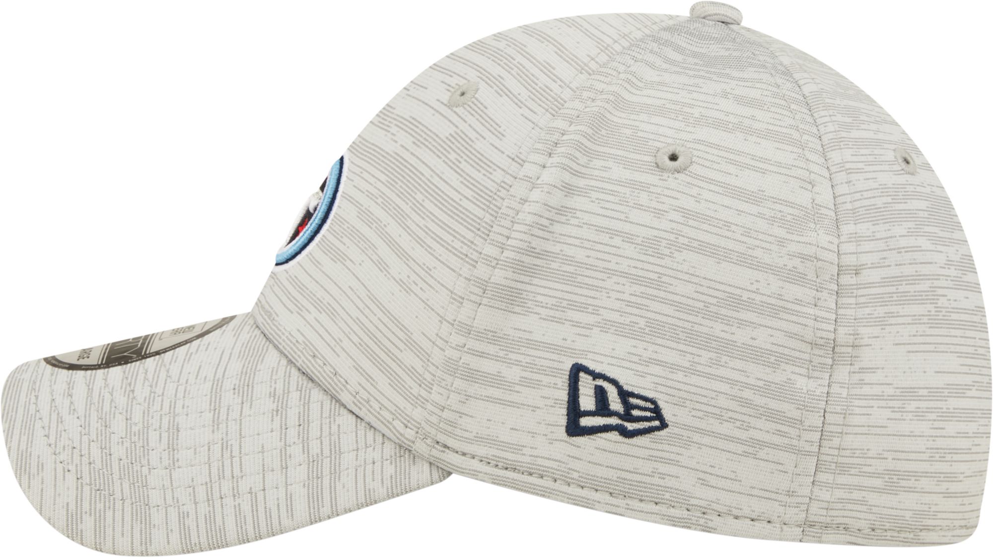 New Era Men's Tennessee Titans Distinct 39Thirty Grey Stretch Fit Hat product image