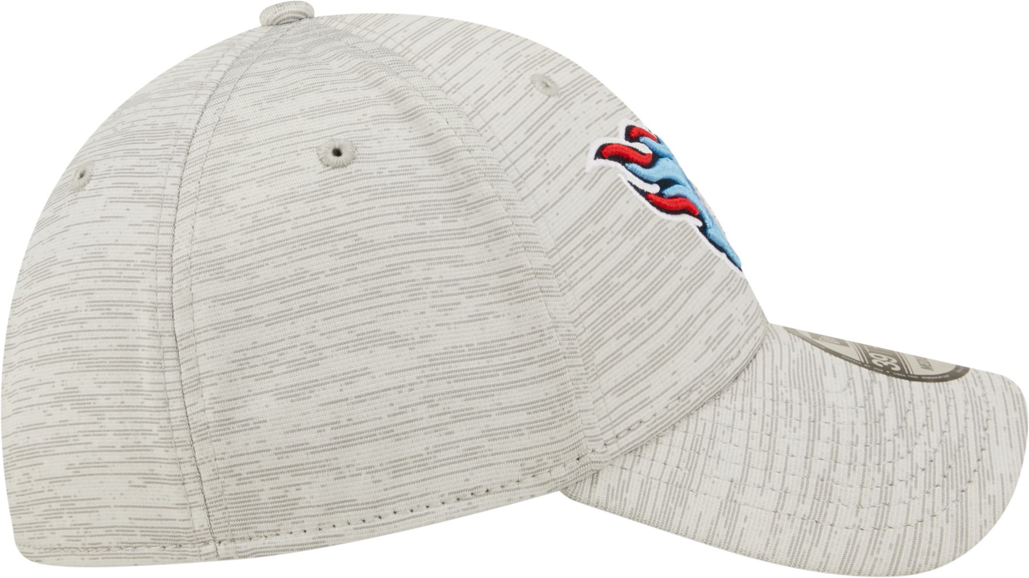 New Era Men's Tennessee Titans Distinct 39Thirty Grey Stretch Fit Hat product image