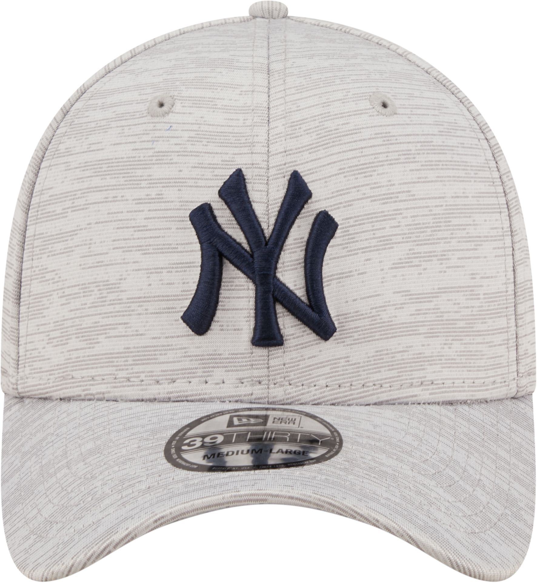 New Era Men's New York Yankees Gray 39Thirty Stretch Fit Hat product image