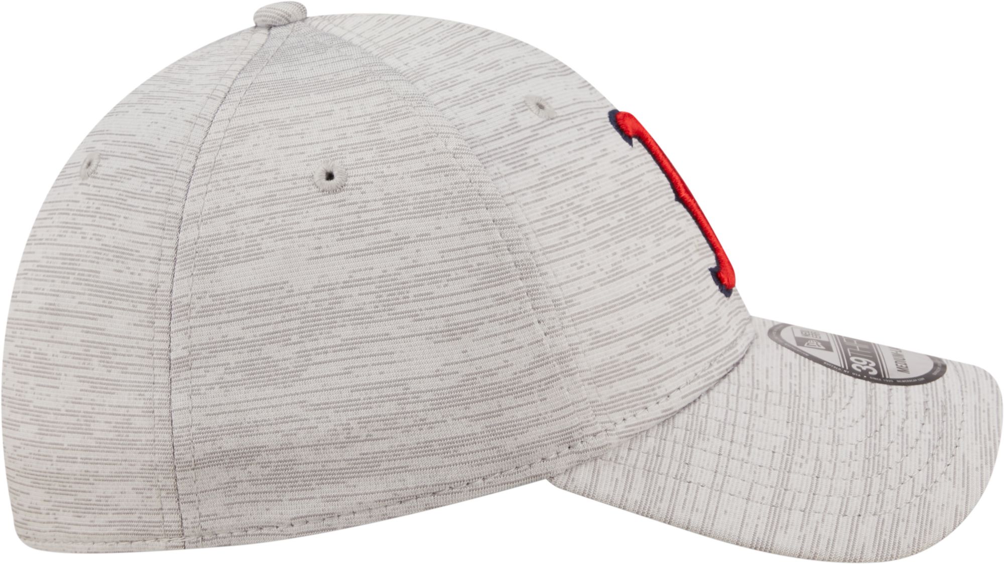 New Era Men's Boston Red Sox Gray 39Thirty Stretch Fit Hat product image