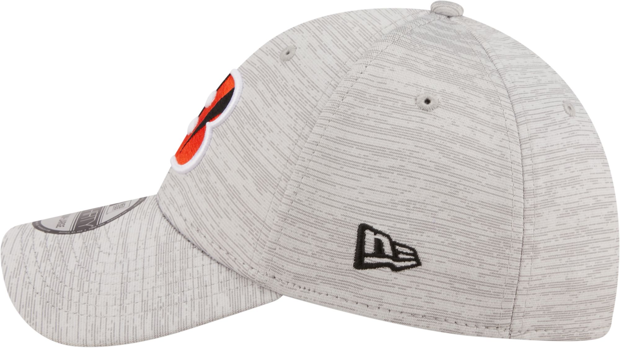 New Era Men's Cincinnati Bengals Distinct 39Thirty Grey Stretch Fit Hat product image