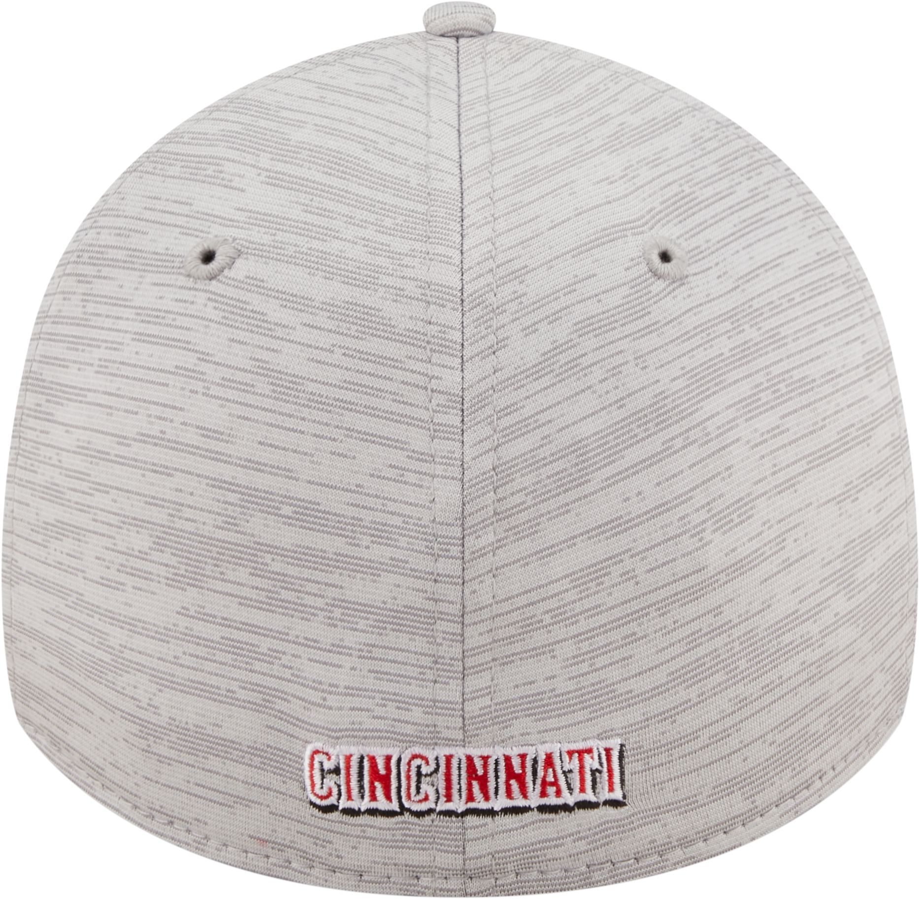 New Era Men's Cincinnati Reds Gray 39Thirty Stretch Fit Hat product image