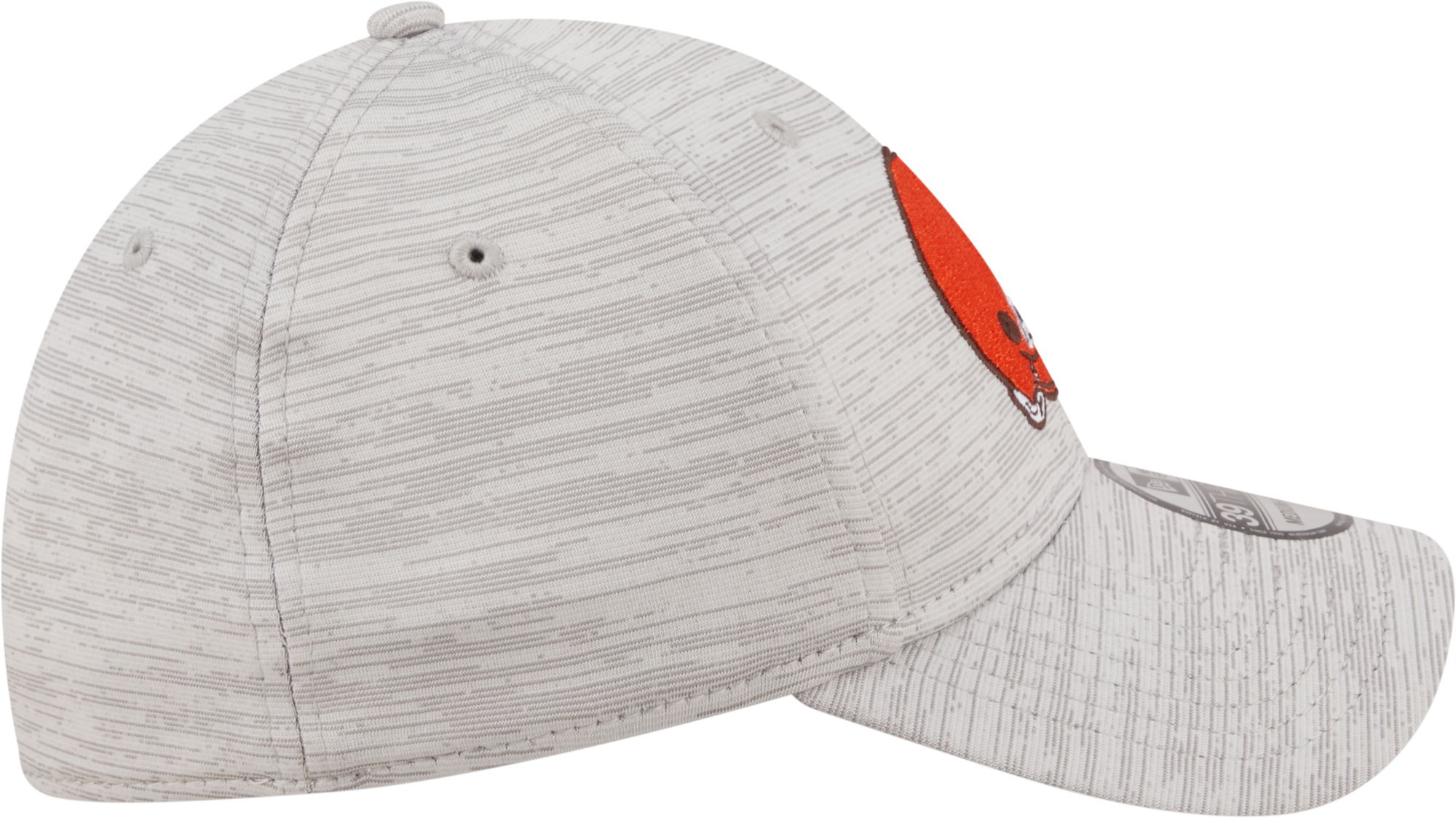 New Era Men's Cleveland Browns Distinct 39Thirty Grey Stretch Fit Hat product image