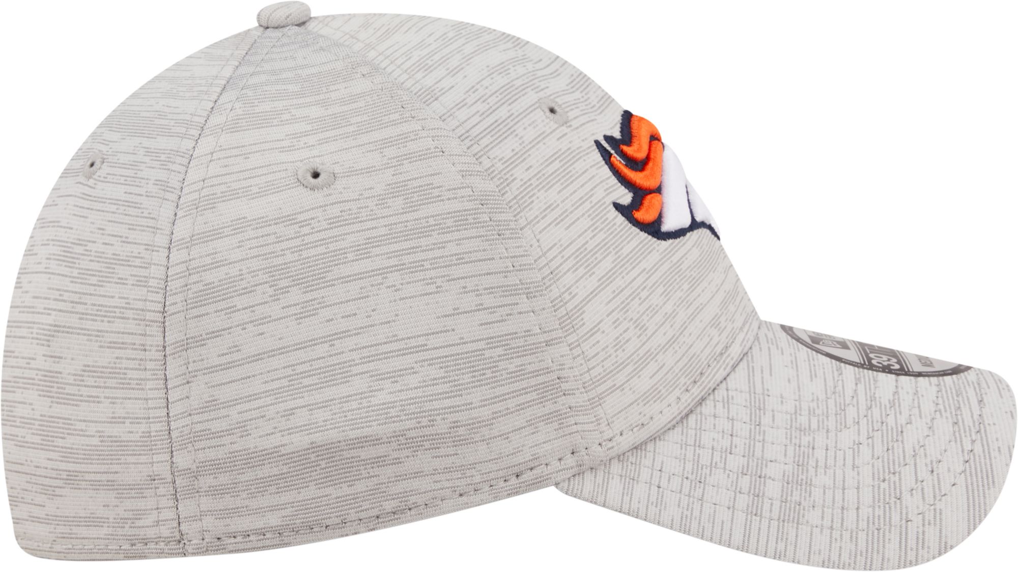 New Era Men's Denver Broncos Distinct 39Thirty Grey Stretch Fit Hat product image