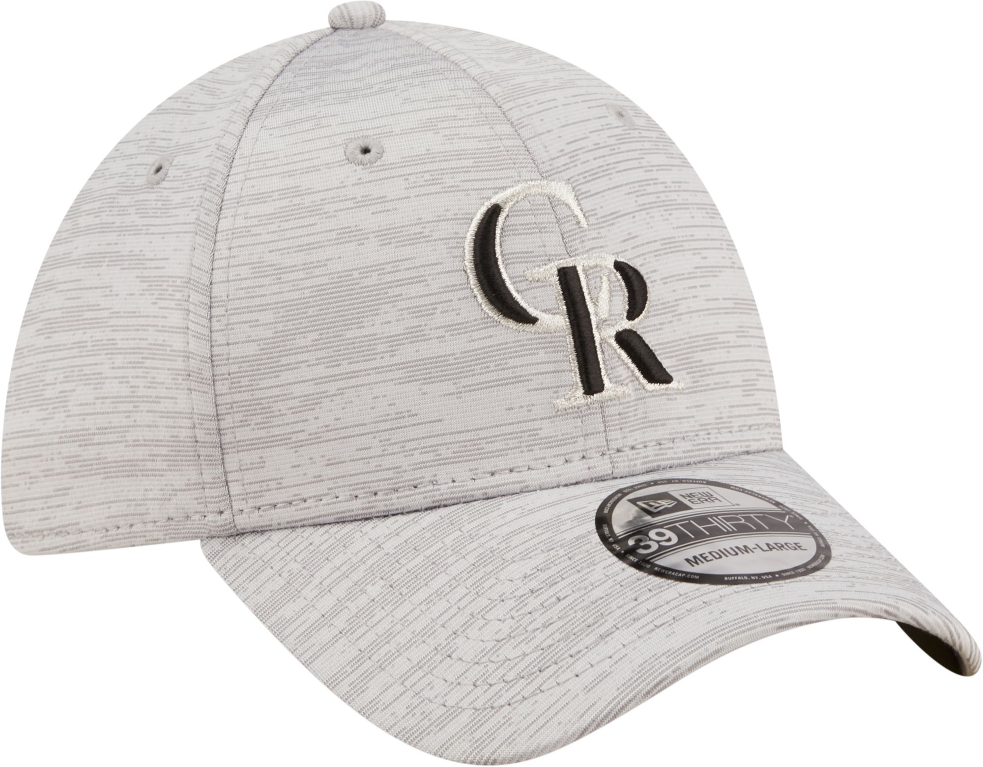 New Era Men's Colorado Rockies Gray 39Thirty Stretch Fit Hat product image
