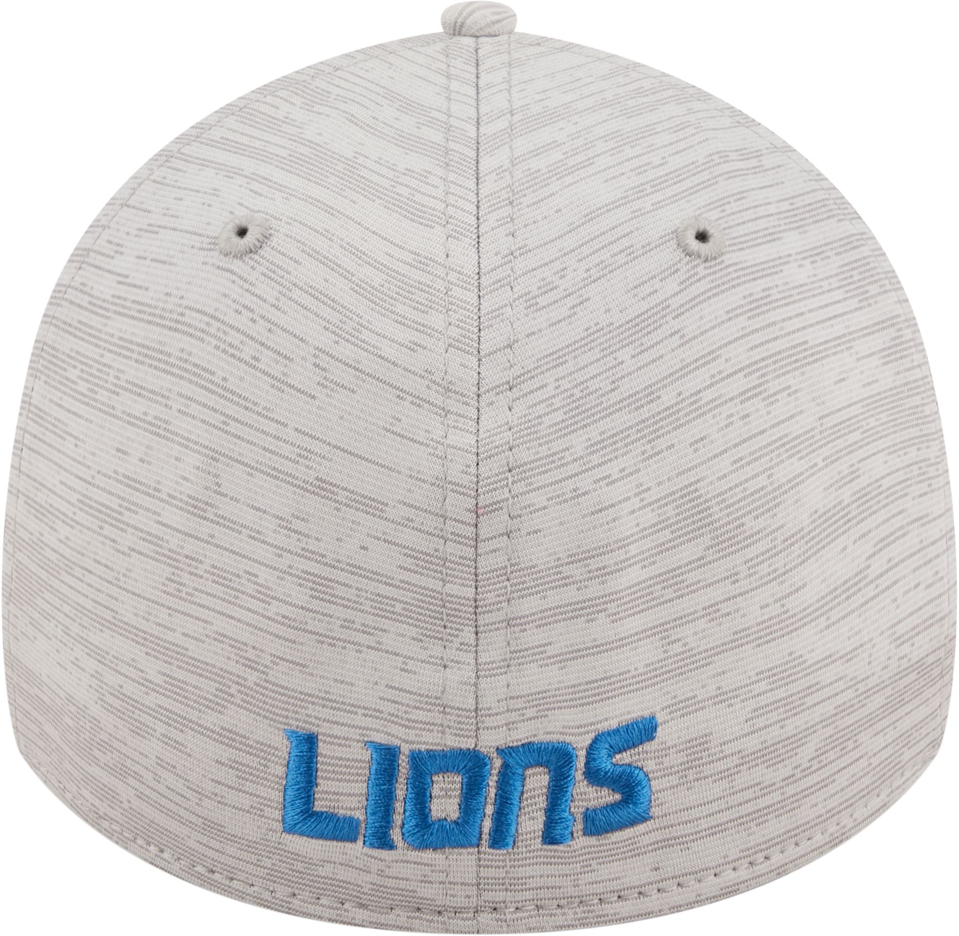 New Era Men's Detroit Lions Distinct 39Thirty Grey Stretch Fit Hat product image