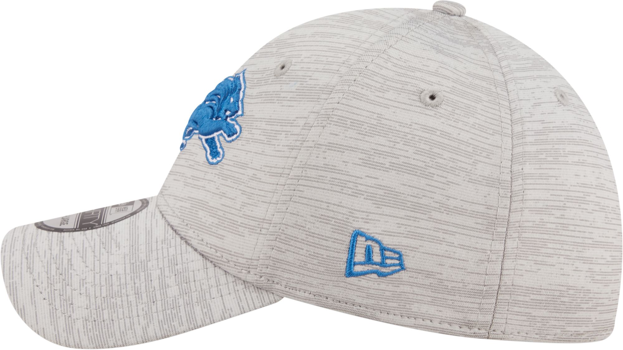 New Era Men's Detroit Lions Distinct 39Thirty Grey Stretch Fit Hat product image