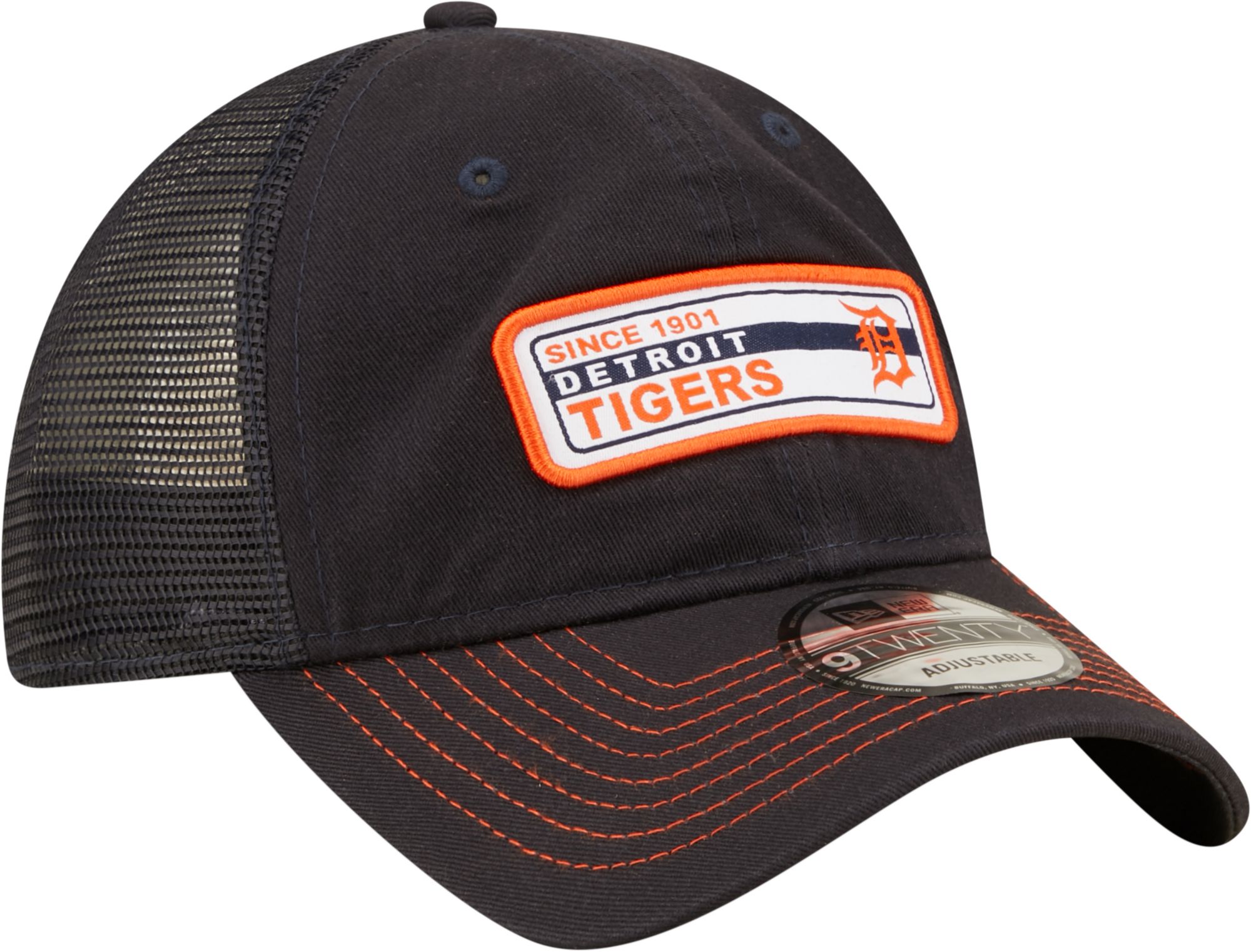 New Era Men's Detroit Tigers Navy 9Twenty Adjustable Hat product image