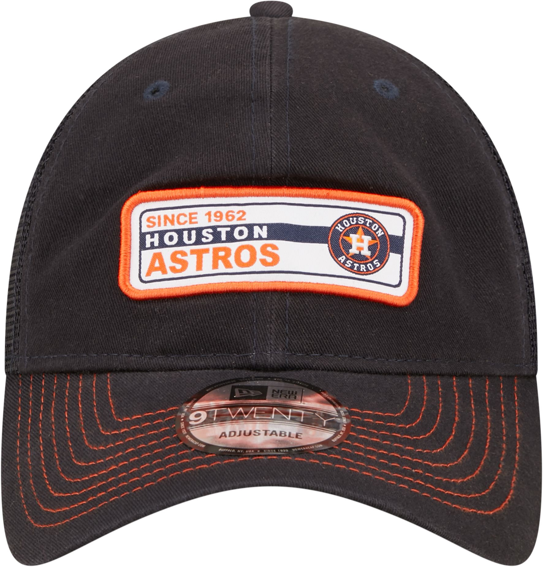 New Era Men's Houston Astros Navy 9Twenty Adjustable Hat product image