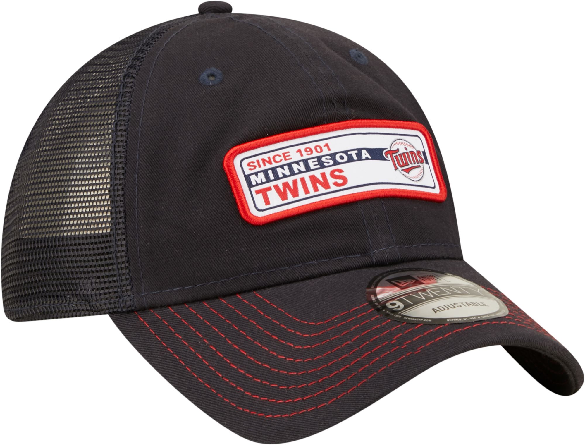 New Era Men's Minnesota Twins Navy 9Twenty Adjustable Hat product image