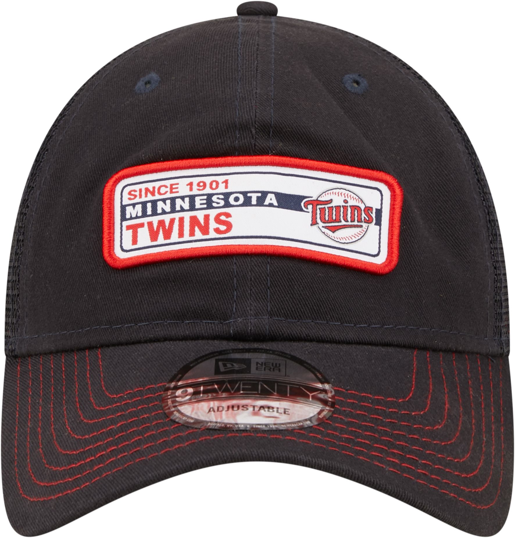 New Era Men's Minnesota Twins Navy 9Twenty Adjustable Hat product image