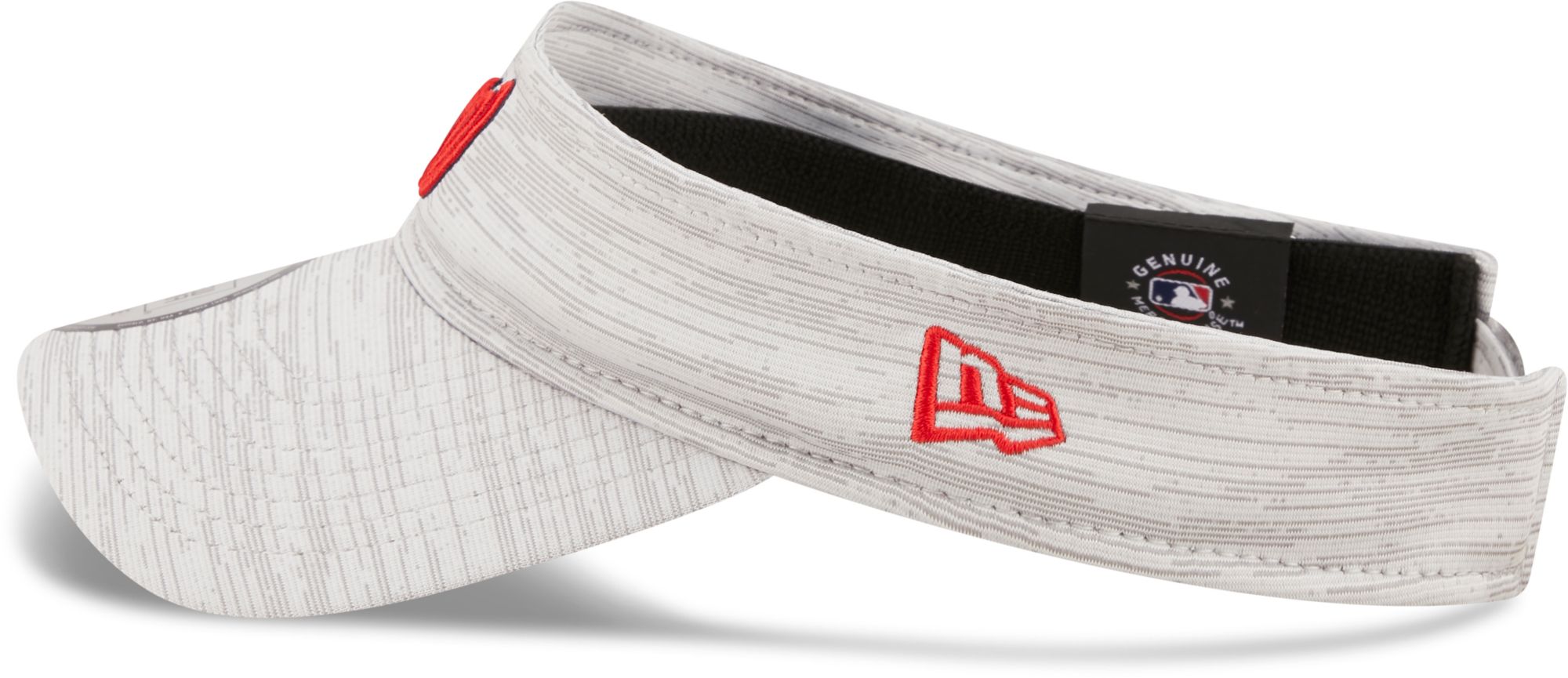 New Era Men's Washington Nationals Gray Distinct Adjustable Visor product image