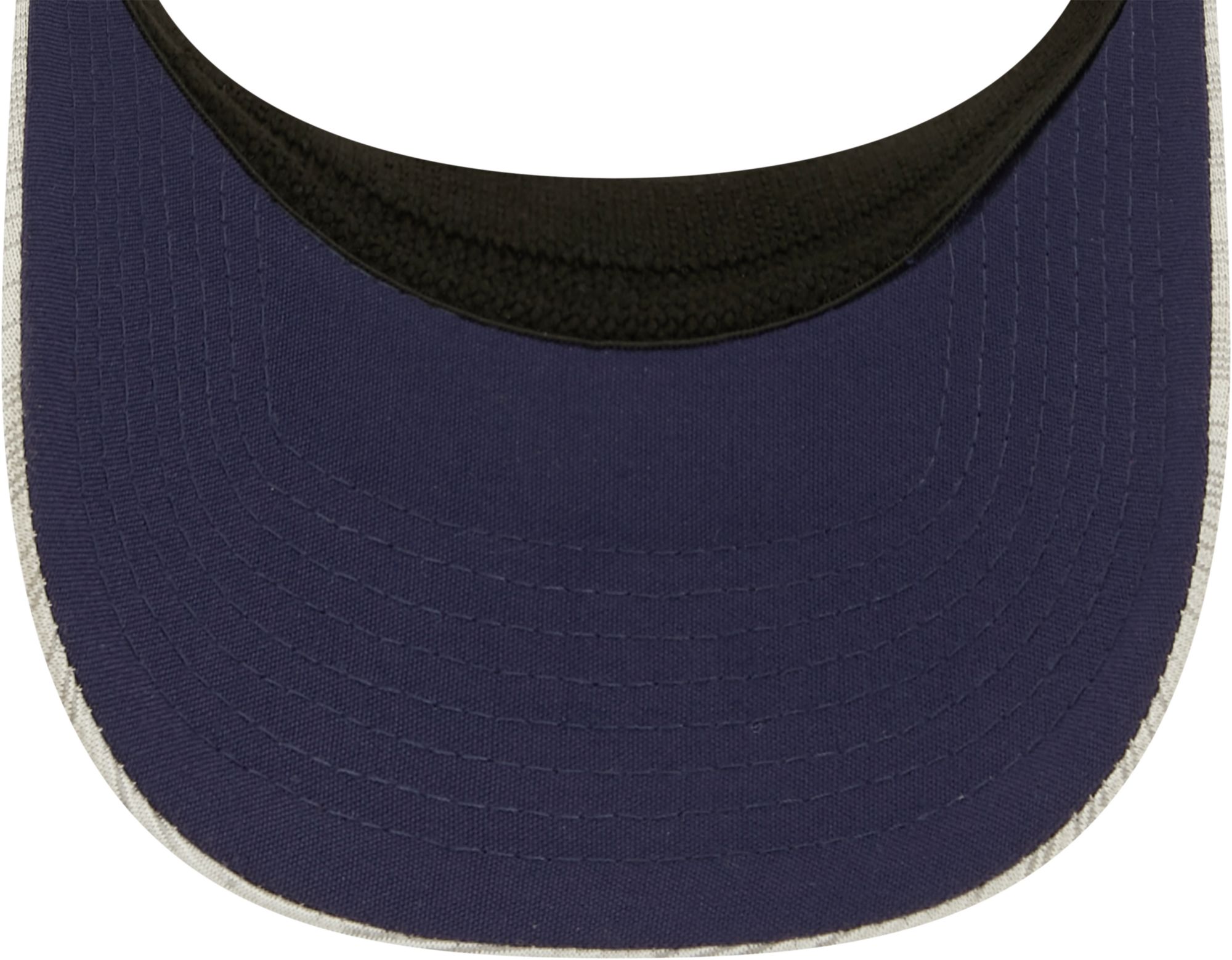 New Era Men's Tampa Bay Rays Gray Distinct Adjustable Visor product image