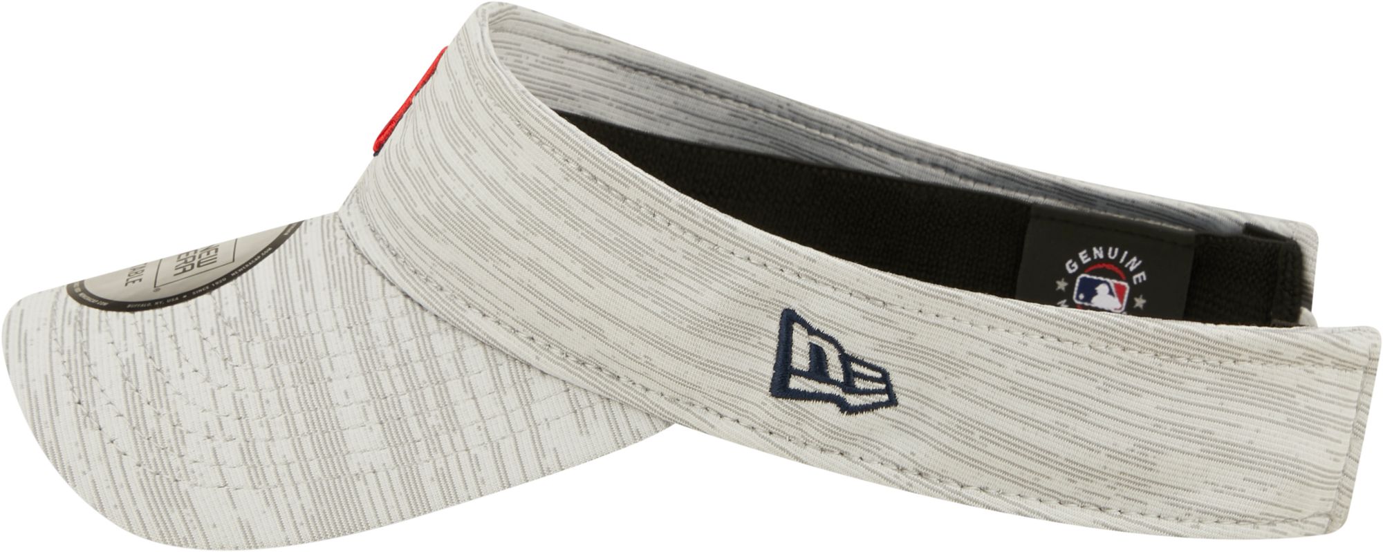 New Era Men's Cleveland Guardians Gray Distinct Adjustable Visor product image