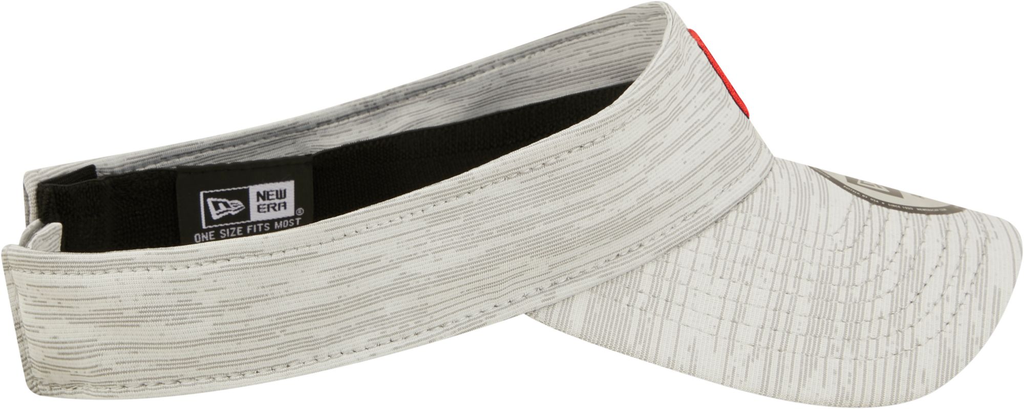 New Era Men's Cleveland Guardians Gray Distinct Adjustable Visor product image