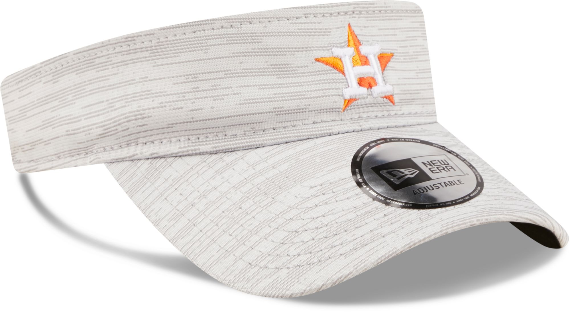 New Era Men's Houston Astros Gray Distinct Adjustable Visor product image