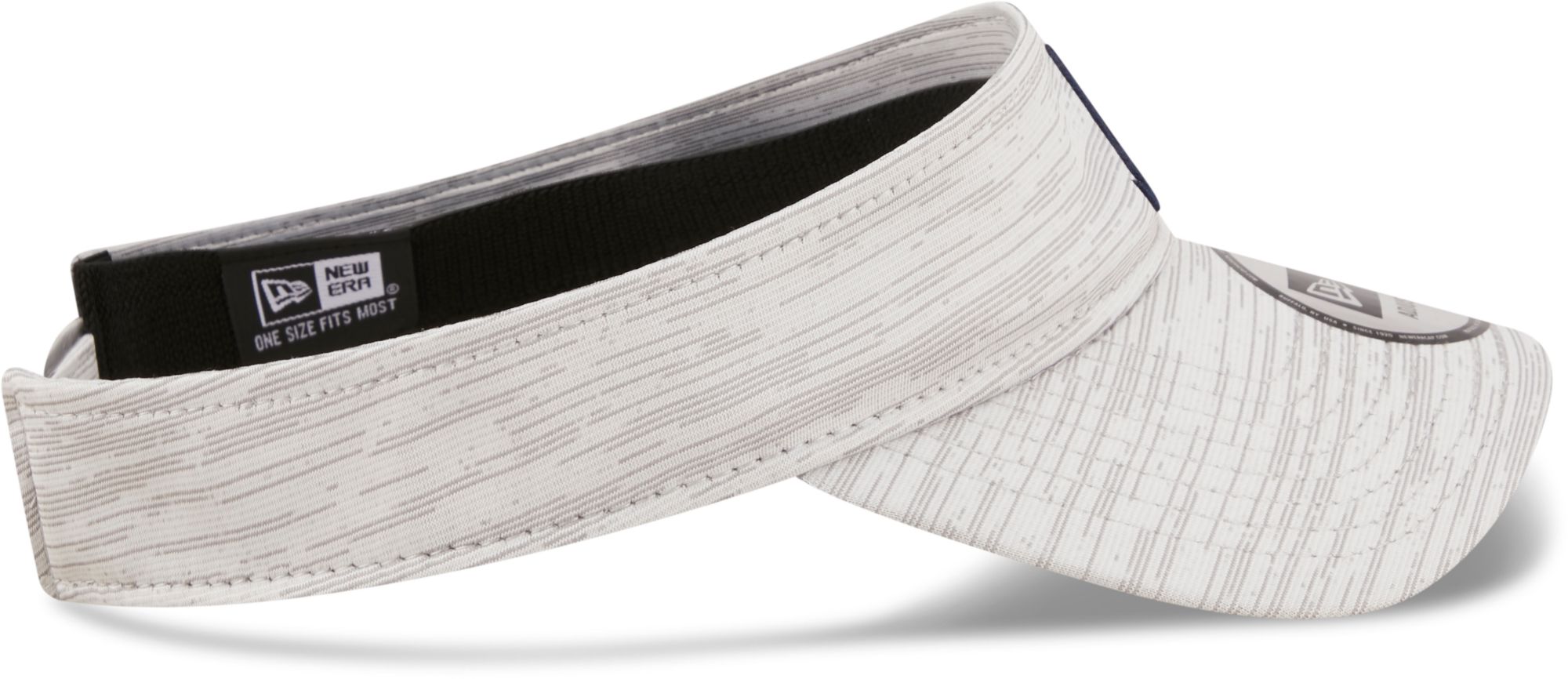 New Era Men's Atlanta Braves Gray Distinct Adjustable Visor product image