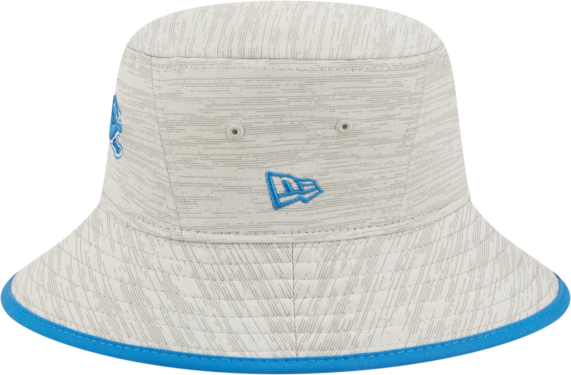 New Era Men's Detroit Lions Distinct Grey Adjustable Bucket Hat product image
