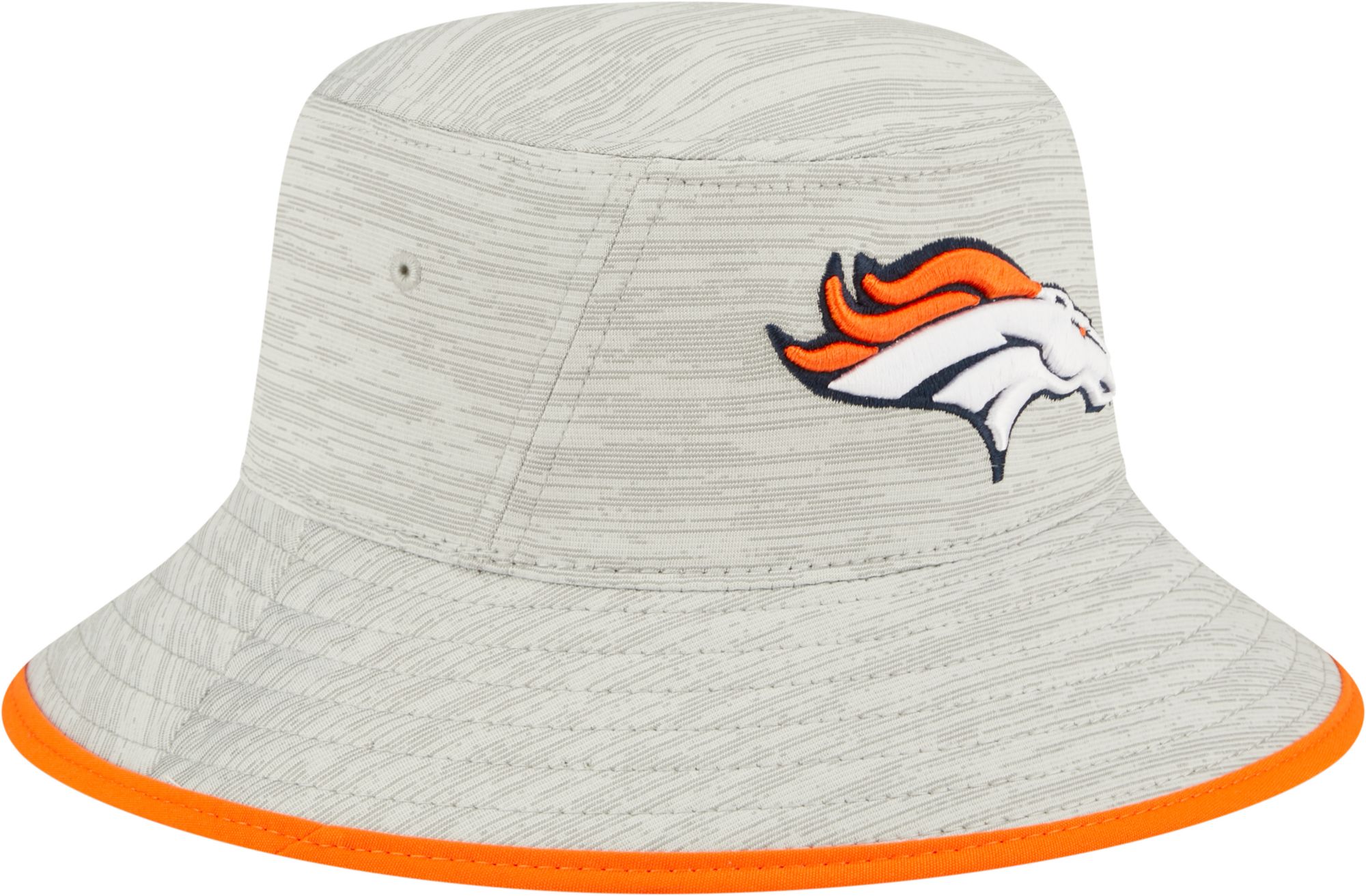 New Era Men's Denver Broncos Distinct Grey Adjustable Bucket Hat product image