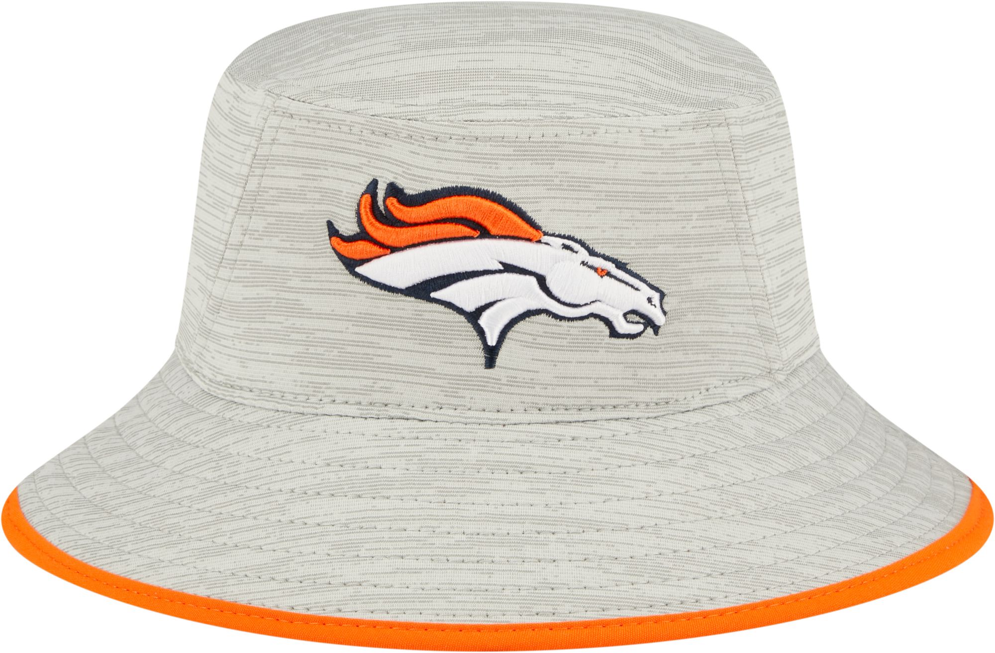 New Era Men's Denver Broncos Distinct Grey Adjustable Bucket Hat product image