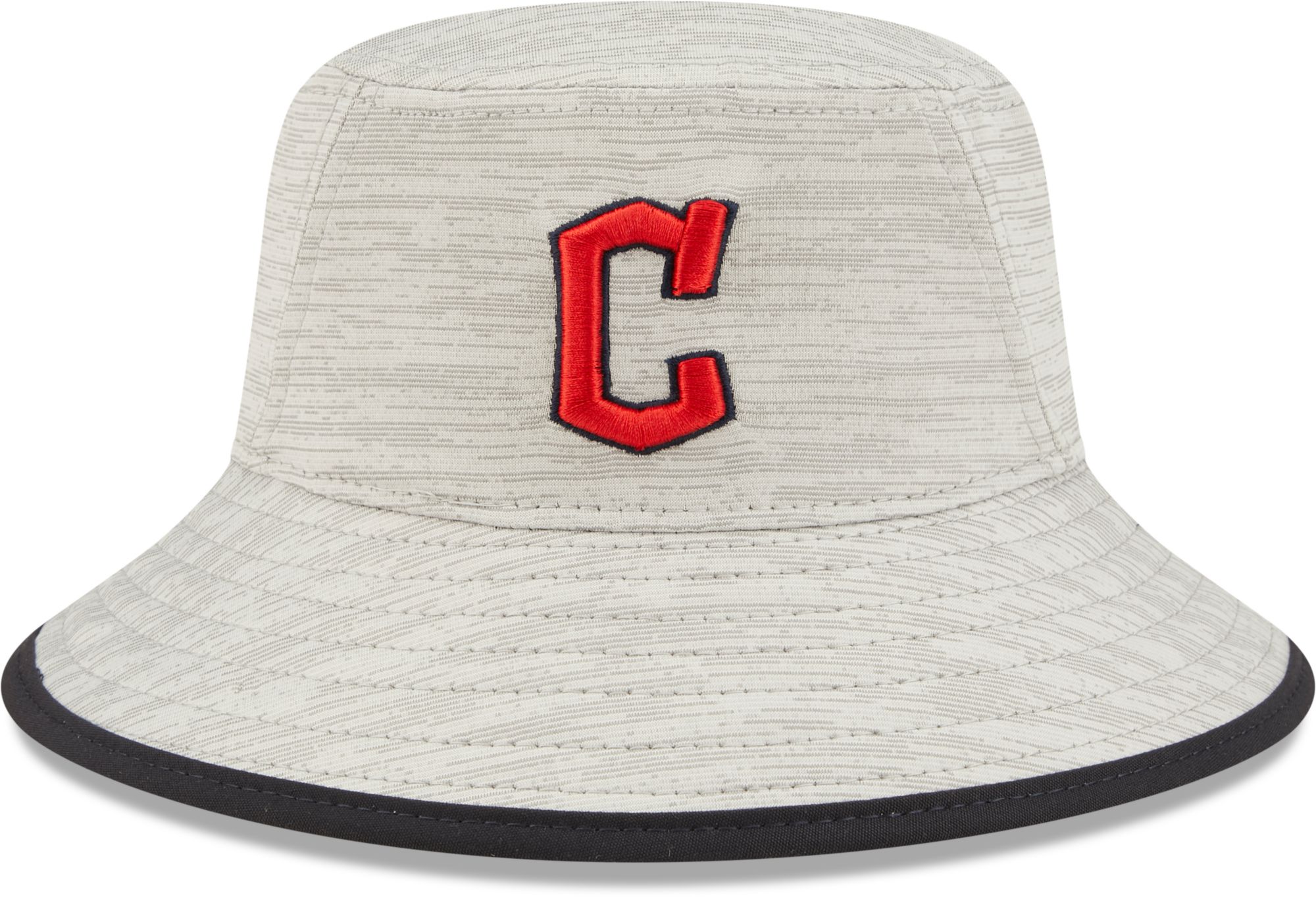 New Era Men's Cleveland Guardians Gray Distinct Bucket Hat product image
