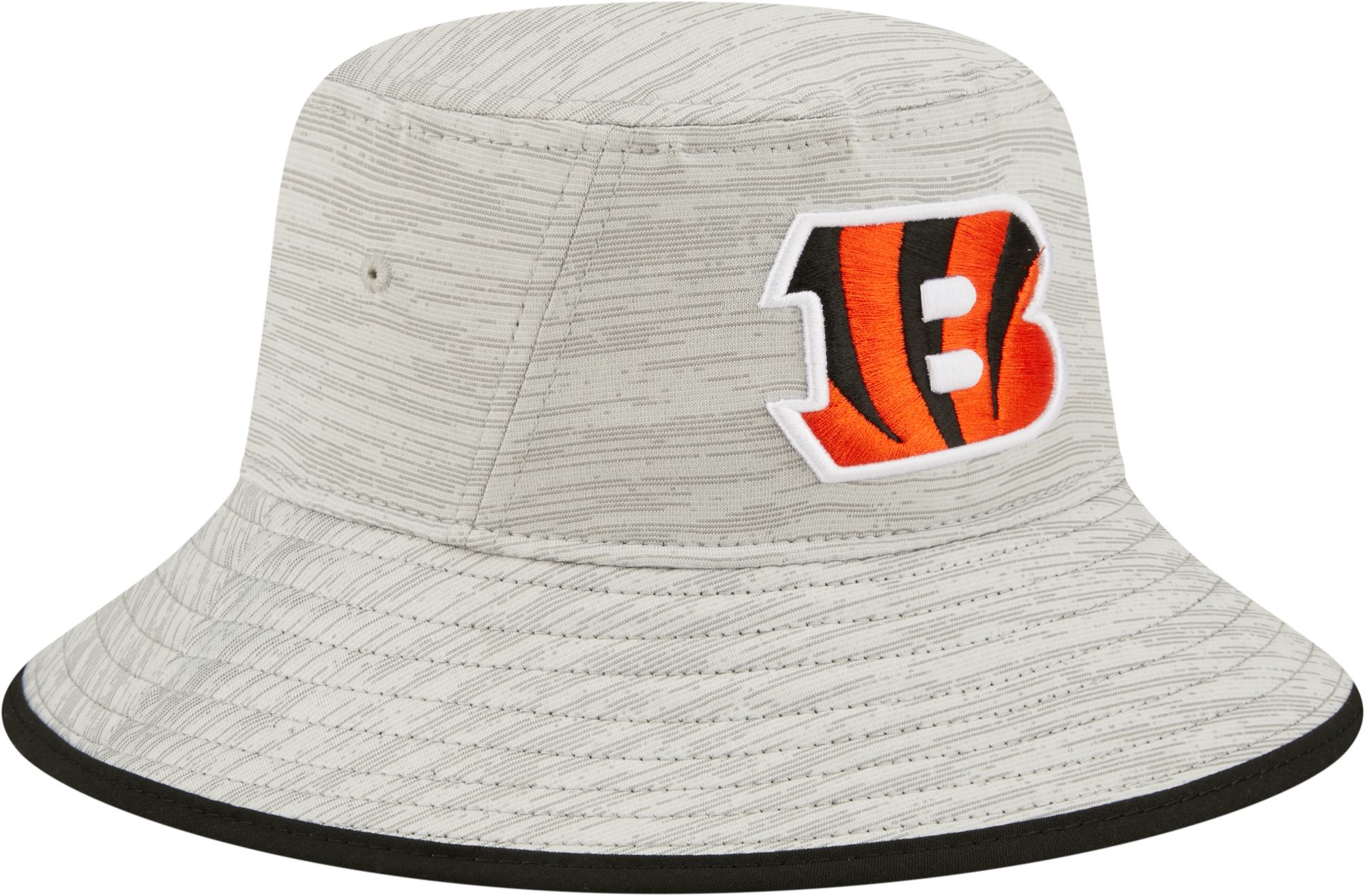 New Era Men's Cincinnati Bengals Distinct Grey Adjustable Bucket Hat product image