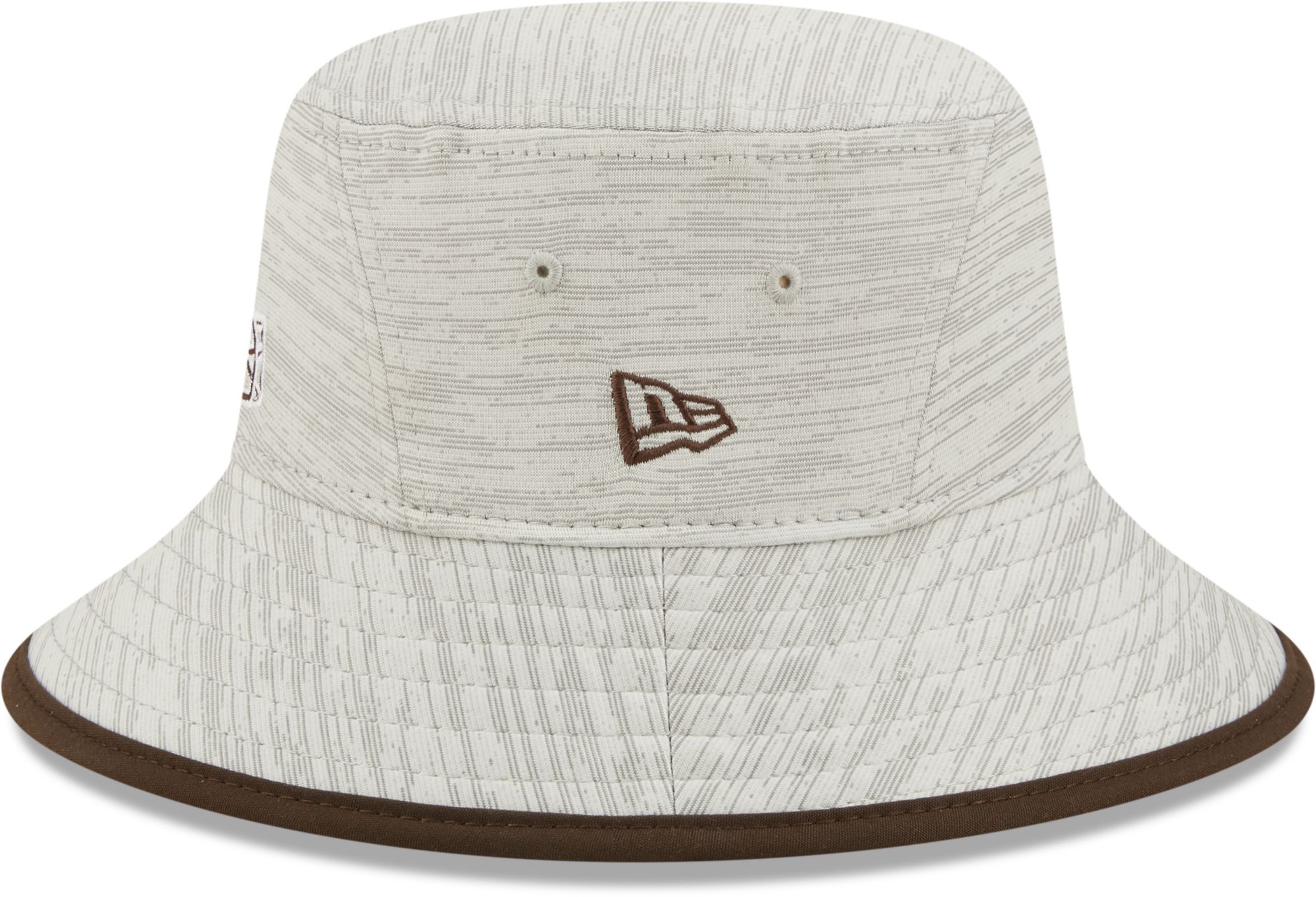 New Era Men's Cleveland Browns Distinct Grey Adjustable Bucket Hat product image