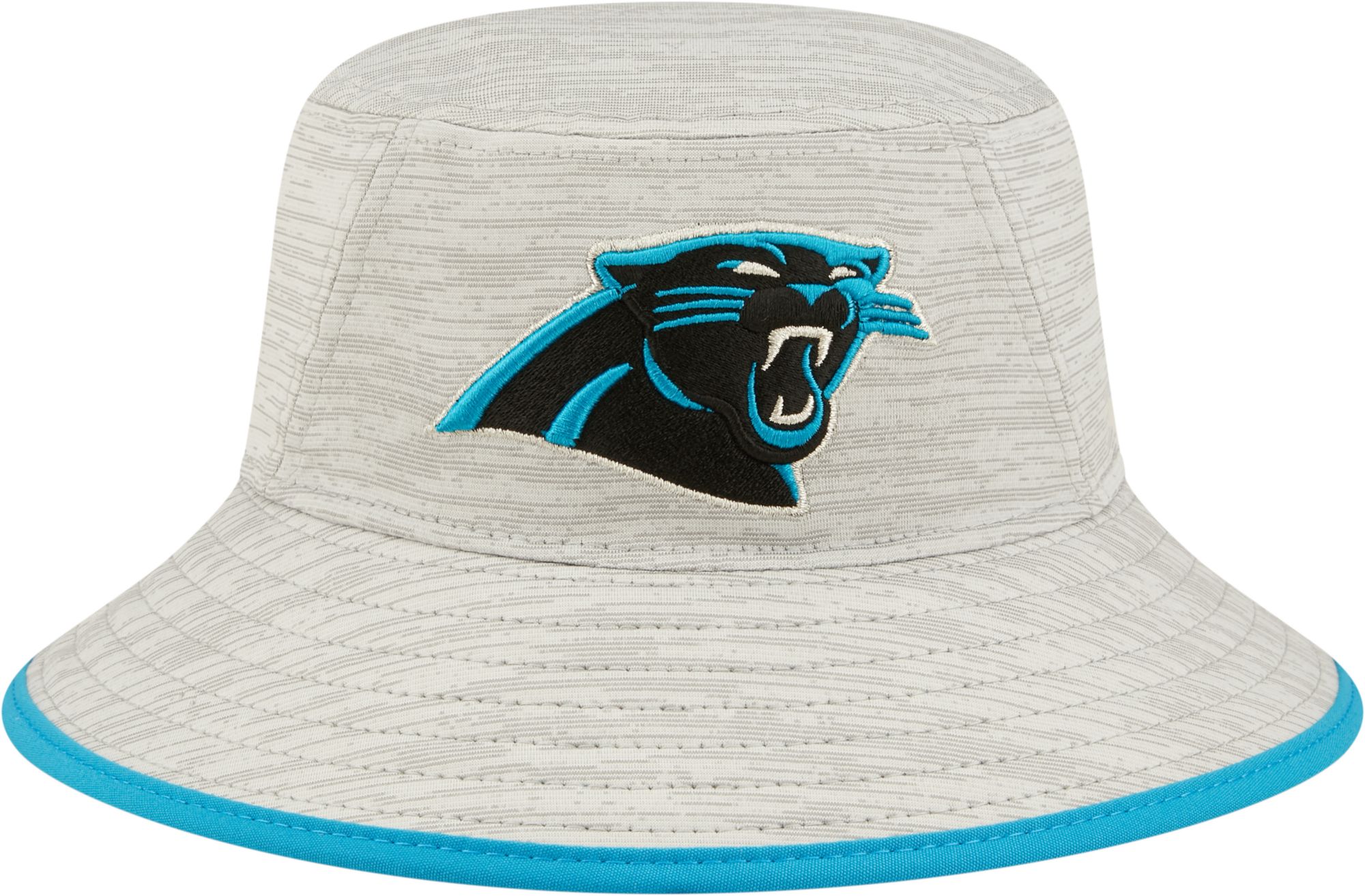 New Era Men's Carolina Panthers Distinct Grey Adjustable Bucket Hat product image