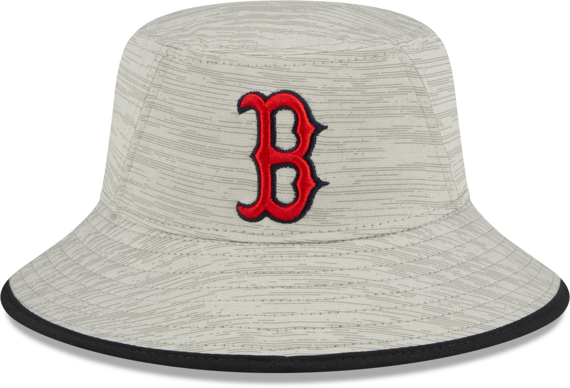 New Era Men's Boston Red Sox Gray Distinct Bucket Hat product image